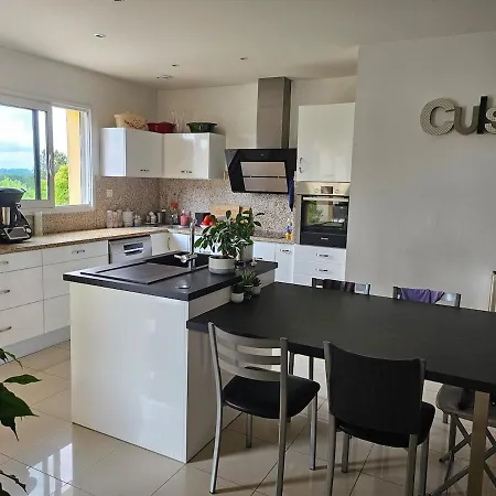 Beautiful Air-conditioned With Pool And Hot Tub Villa Bassillac